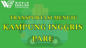 transportasi menuju kampung inggris